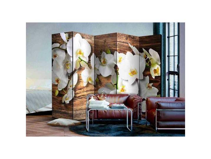 Paravent Trennwand mit Orchideen Motiv modern von 4Home
