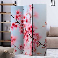 Paravent blickdicht im asiatischen Stil Kirschblüte Motiv von 4Home