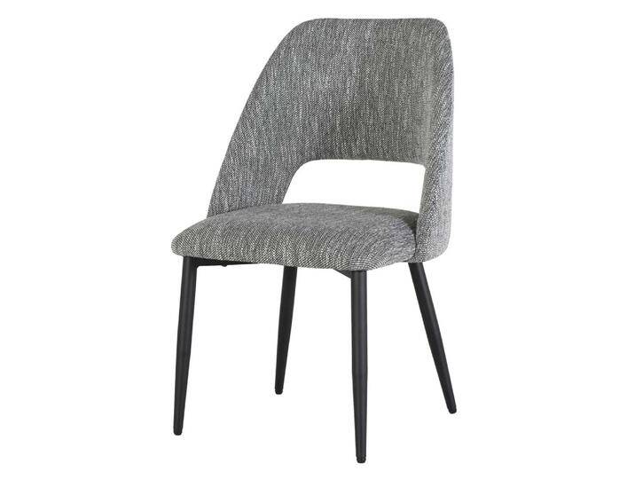 Polsterstuhl Stuhl Küche aus Webstoff mit Gestell aus Metall (2er Set) von 4Home