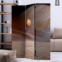 Raum Trennwand mit Planeten Motiv Leinwand Füllung von 4Home