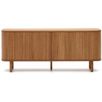 Retro Style Sideboard Esche 180 cm breit Schiebetüren von 4Home