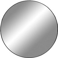 Runder Spiegel in Schwarz Metallrahmen von 4Home