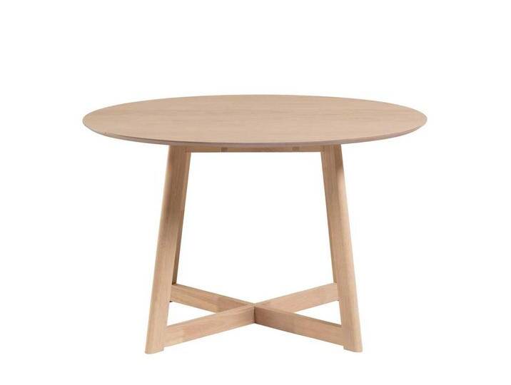 Runder Tisch im Skandi Design Platte abklappbar von 4Home