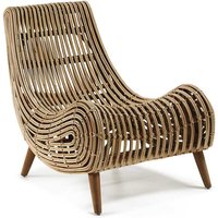 Sessel aus Rattan Beige von 4Home