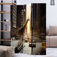 Sichtschutz Wand mit Fotodruck Motiv NYC Straßenbild von 4Home