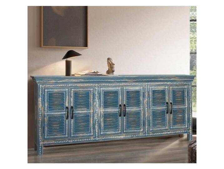 Sideboard Kommode handbemalt mit Metallgriffen von 4Home