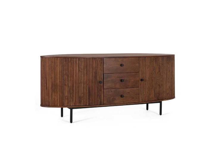 Sideboard Kommode mit Vierfußgestell in ovaler Form von 4Home
