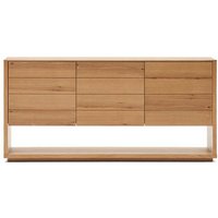 Sideboard mit Türen Oberfläche Eiche furniert 152 cm breit von 4Home