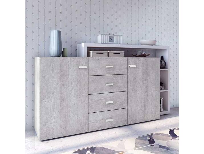 Sidebord mit vier Schubladen und zwei Türen modernem Design von 4Home