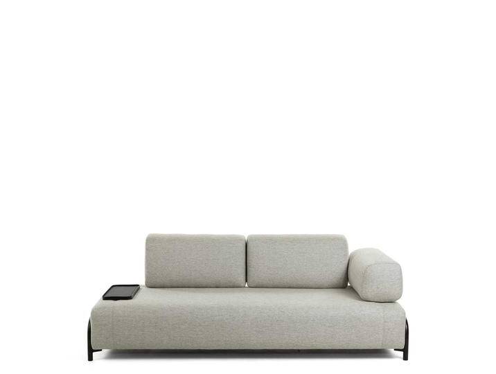 Sitzsofa in Beige Webstoff modern von 4Home