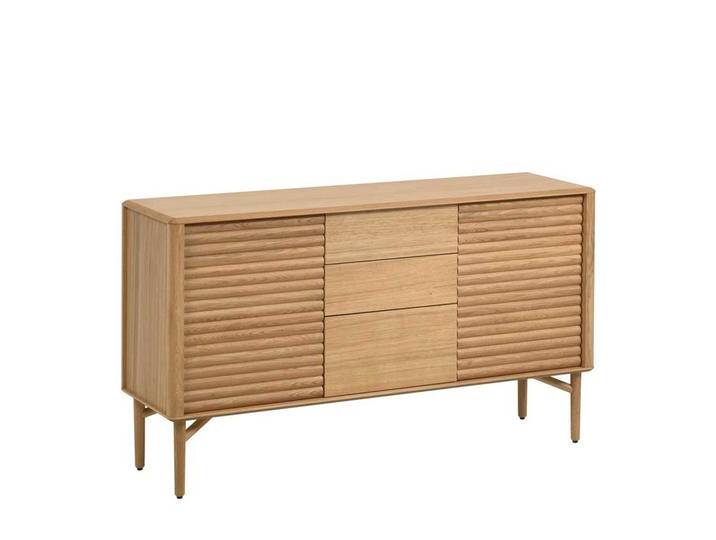 Skandi Sideboard in Eichefarben Push to open Funktion Skandi Sideboard in Eichefarben Push to open Funktion von 4Home