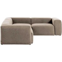 Sofa Beige L Form 290x230 cm von 4Home