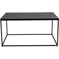 Sofatisch in Schwarz Stahl 90 cm breit von 4Home