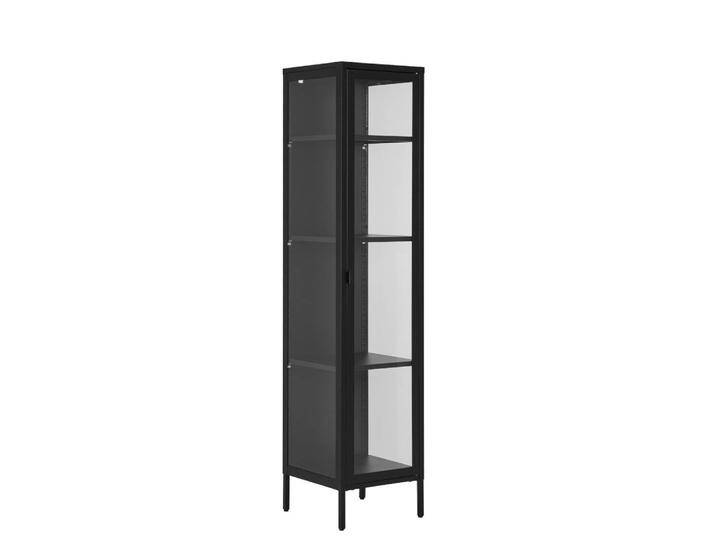 Stauraumvitrine Glasvitrine aus Stahl in modernem Design von 4Home