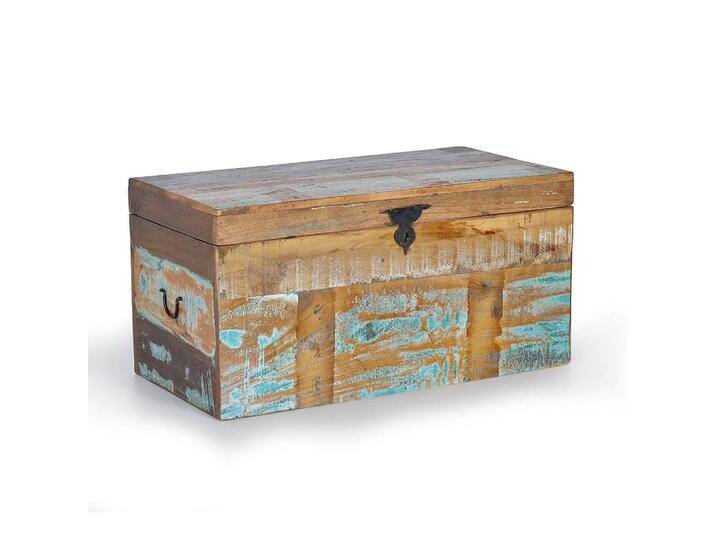 Truhe Holztruhe im Shabby Chic Stil mit Metallgriffen Truhe Holztruhe im Shabby Chic Stil mit Metallgriffen von 4Home