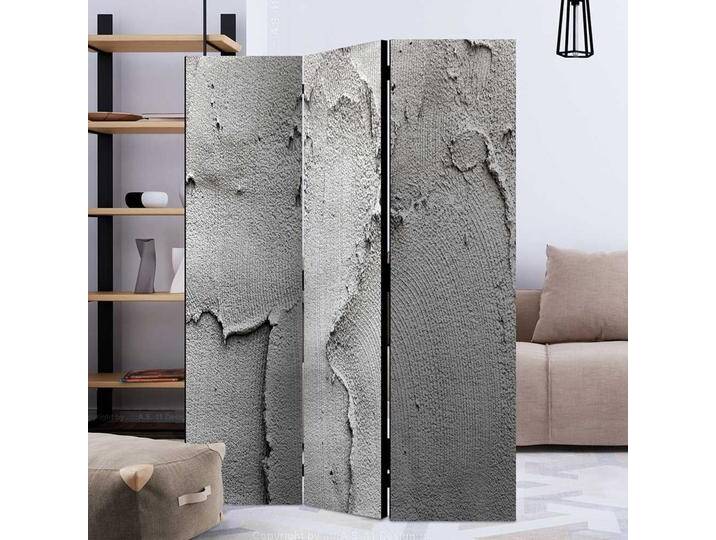 Umkleide Paravent in Beton Optik Kratzputz Motiv von 4Home