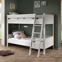 Weißes Etagenbett aus Kiefer Massivholz Skandi Design von 4Home