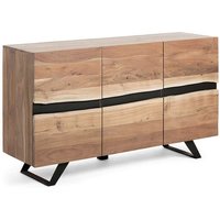 Wohnzimmer Sideboard aus Akazie Massivholz Loft Style von 4Home