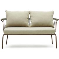 Zweisitzer Sofa In- und Outdoor in modernem Design 135 cm breit von 4Home