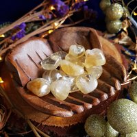 Citrine Trommeln - Groß Stein Poliert Stück Natürlich Schliff Fülle Glück Funkel Geode Kristall Edelstein von 4HundredN4Forty4Four