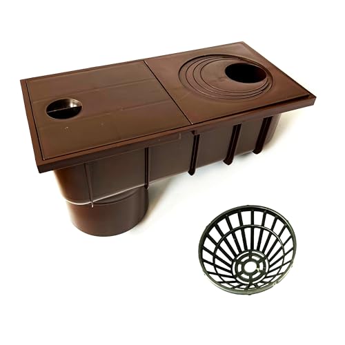 4INSTALATOR 4 Stück Regenrohrablauf DN110 Regensinkkasten Regenwasserablauf von 50mm bis 110mm mit Sieb Braun Dachrinnenablauf Regenwasserfilter Universell für Verschiedene Rohrgrößen 4INSTALATOR 4 Stück Regenrohrablauf DN110 Regensinkkasten Regenwasserablauf von 50mm bis 110mm mit Sieb Braun Dachrinnenablauf Regenwasserfilter Universell für Verschiedene Rohrgrößen von 4INSTALATOR