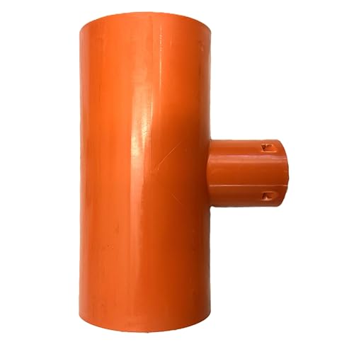 Drainage T Stück Reduzierung DN 100/ DN 50 90° PP Dränage Verbinder Reduktion für Drainagerohr Entwässerung System von 4INSTALATOR