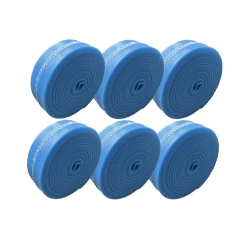 Randstreifen für Fußbodenheizung 150 Meter | 150 x 8 mm | 6 Rollen | Randdämmstreifen Randstreifen Randdämmung | Fussbodenheizung | Blau | haltbares von 4INSTALATOR