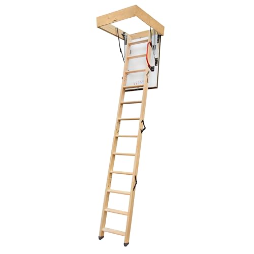 4iQ Group Bodentreppe Gedämmt 90 x 60 cm - Dachbodentreppe U-Wert 0,86 - Dachbodenluke Raumspartreppe Innen - Bodenluke mit Treppe bis zu 150 kg Traglast 4iQ Group Bodentreppe Gedämmt 90 x 60 cm - Dachbodentreppe U-Wert 0,86 - Dachbodenluke Raumspartreppe Innen - Bodenluke mit Treppe bis zu 150 kg Traglast von 4IQ Group