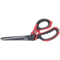 4K5 Tools 600.501A Universalschere Linkshänder, Rechtshänder Schwarz/Rot von 4K5 Tools
