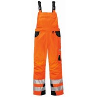 4PROTECT® 3830 Gr. 64 4PROTECT® Warnschutz-Latzhose ALABAMA leuchtorange/grau von 4PROTECT