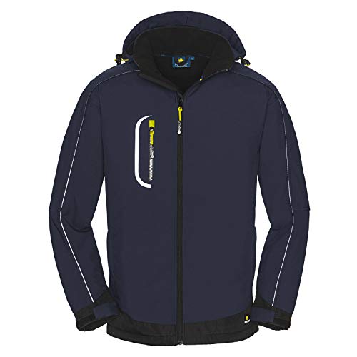 4Protect Softshell Jacke "Montana", 1 Stück, marineblau/schwarz, 3391-XL von 4Protect