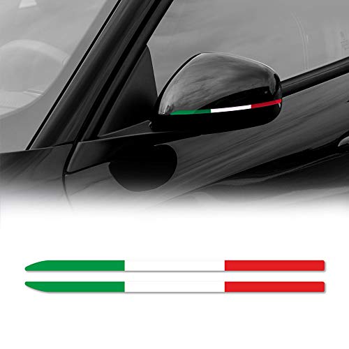 Klebestreifen Italien Flagge für Alfa Romeo Giulietta Spiegel von 4R Quattroerre.it