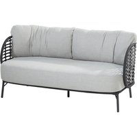 4Seasons Fabrice 2,5 Loungesofa Anthrazit inkl. 3 Kissen von 4Seasons