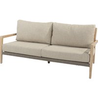 4Seasons Julia 3-Sitzer Sofa Teak gebürstet inkl. 4 Kissen von 4Seasons