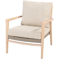 4Seasons Julia Dining Stuhl Low Teak gebürstet inkl. 2 Kissen von 4Seasons