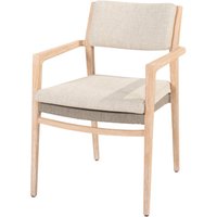 4Seasons Julia Stapelstuhl Teak gebürstet inkl. 2 Kissen von 4Seasons