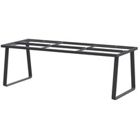 4Seasons Konos Tischgestell Edelstahl Anthrazit 220x95 cm von 4Seasons