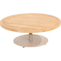 4Seasons Volta Latte Kaffe-Tisch Teak Natur Rund von 4Seasons