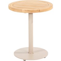 4Seasons Volta Latte Kaffe-Tisch Teak Natur Rund von 4Seasons