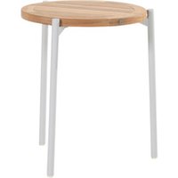 4Seasons Yoga Kaffeetisch Frostgrau/Teak von 4Seasons