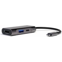 4Smarts 3in1 Kompakt Hub USB 3.0-Hub Grau von 4Smarts