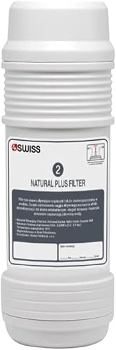 4SWISS Kartuschen mit Entkalkung für das 4SWISS WFF021 Wasserfiltersystem (Natural Plus D Filter) von 4Swiss