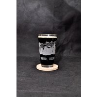 Denver Colorado Innenstadt Stadt Skyline Geätztes Bier Pint Glas | Individuell Verfügbar Made in Usa von 4TheAdventure