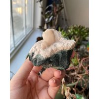 stilbite Auf Scolecit Celadonit von 4TheLoveOfCrystalsNC