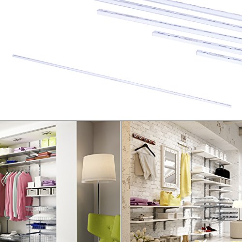 Regalsystem Wandleiste Wandschiene einreihig Regalträger Wandregal Steckregal Wohnzimmer Schlafzimmer Schrank Regalsystem Wandleiste Wandschiene einreihig Regalträger Wandregal Steckregal Wohnzimmer Schlafzimmer Schrank von 4U-Onlinehandel