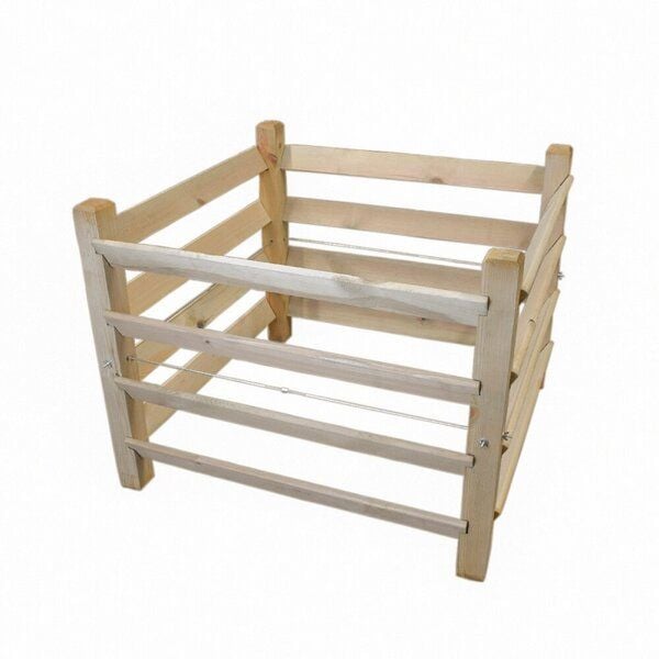 4betterdays Holzkomposter 'Maximum Nature' | Kiefer | B 100 x L 100 x H 80 cm || Made in Poland 4betterdays Holzkomposter 'Maximum Nature' | Kiefer | B 100 x L 100 x H 80 cm || Made in Poland von 4betterdays