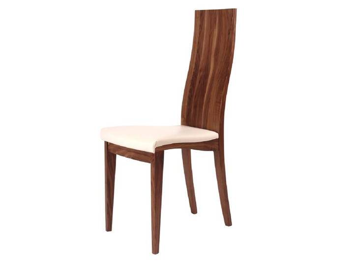 Eleganter Designer Stuhl mit Weisspolster - Holzartent Auswahl - 'Sitwell Fine Cushion' Eleganter Designer Stuhl mit Weisspolster - Holzartent Auswahl - 'Sitwell Fine Cushion' von 4betterdays