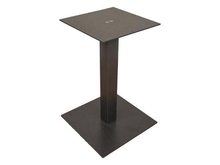 Tischgestell aus pulverbeschichtetem Eisen quadratische Säule und Grundfläche Made in Südtirol von 4betterdays