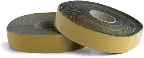 NMC Kautschuk Platte 6-32mm selbstklebend Insul Roll XT Isolierung Dämmung, Brandverhalten B-s3, d0 (NMC Insultape Kautschuk Klebeband 15m x 50mm x 3mm) von 4home&work
