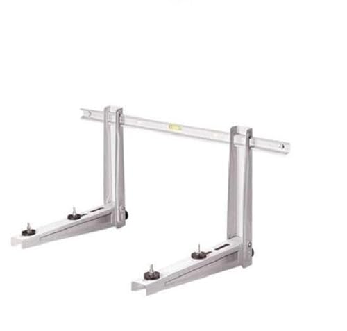 RODIGAS Wandkonsole für Klimageräte oder Wärmepumpen bis 140 Kg mit Zubehör made in Italy (MS257 550x800mm mit 4 Antivibrationsfüssen) von 4home&work
